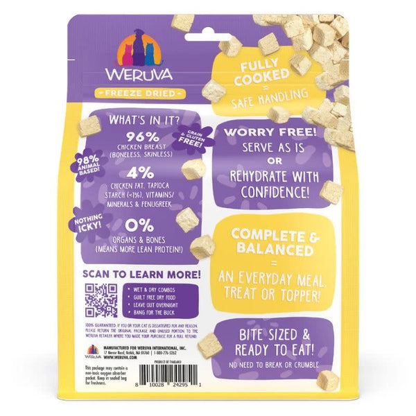 WERUVA Paw Lickin' Chicken Freeze-dried Cat Food
