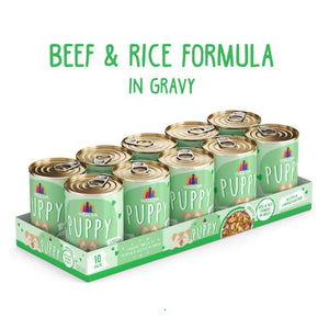 WERUVA Puppy Beef & Rice Formula Canned Dog Food Case