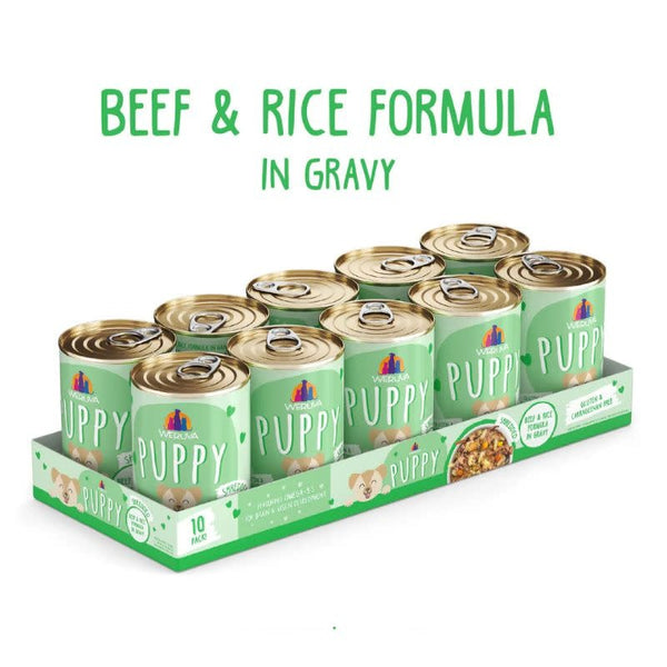 WERUVA Puppy Beef & Rice Formula Canned Dog Food Case
