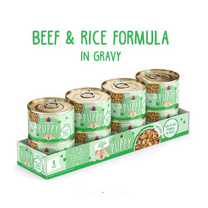 WERUVA Puppy Beef & Rice Formula Canned Dog Food Case