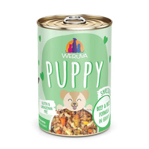WERUVA Puppy Beef & Rice Formula Canned Dog Food Case