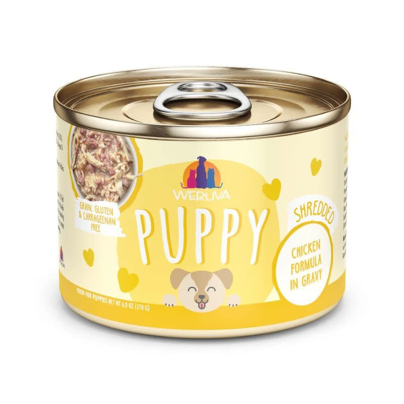 WERUVA Puppy Chicken Formula Canned Dog Food Case