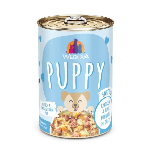 WERUVA Puppy Chicken & Rice Formula Canned Dog Food Case