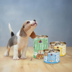 WERUVA Puppy Chicken Formula Canned Dog Food Case