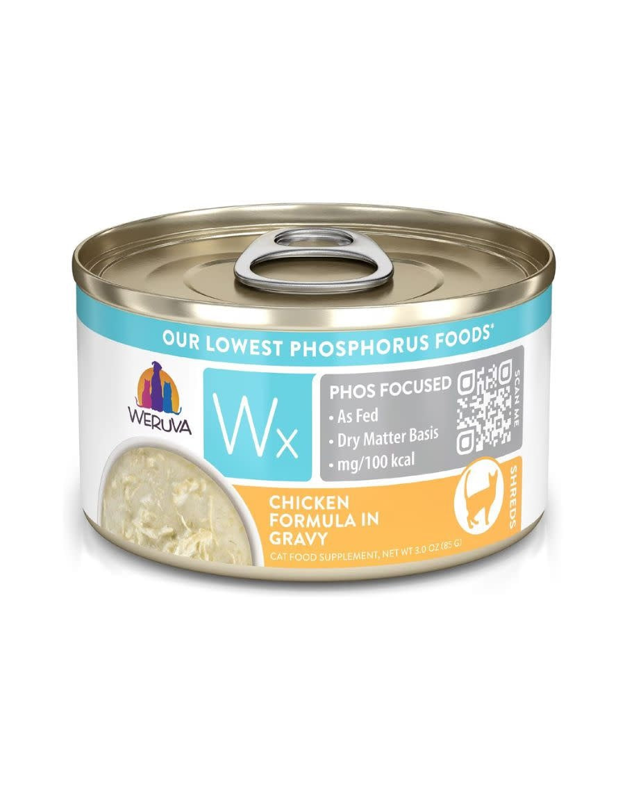 WERUVA WX Chicken Gravy Cat Food Case 12/3OZ