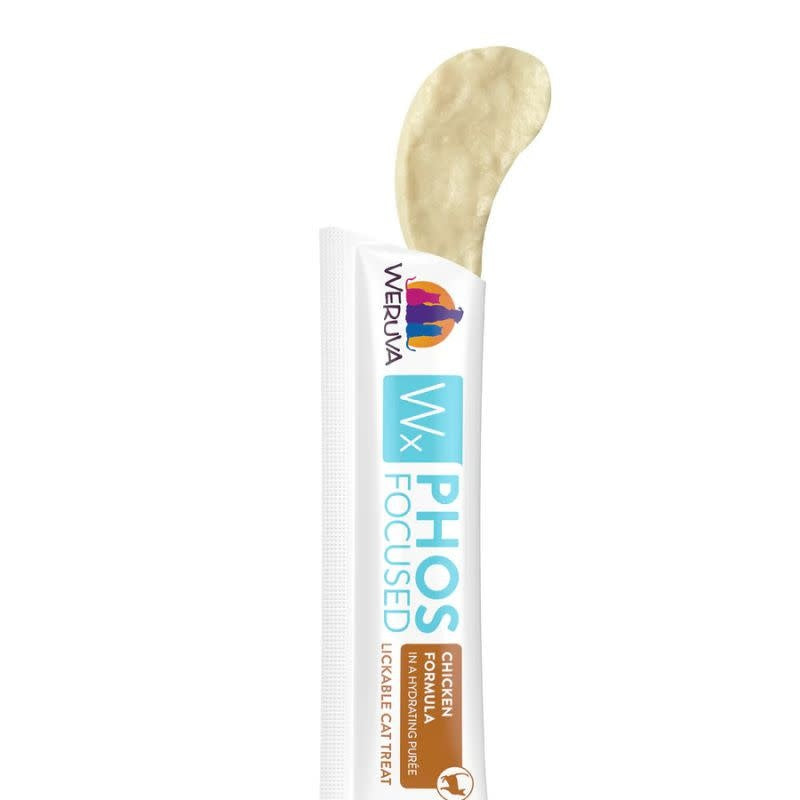 WERUVA WX Lickable Cat Treat Chicken 5 PK