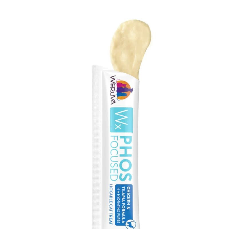 WERUVA WX Lickable Cat Treat Chicken & Tilapia 5 PK