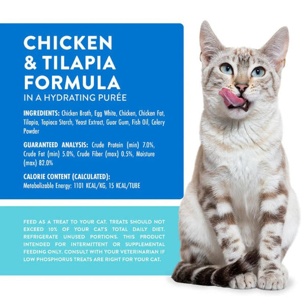 WERUVA WX Lickable Cat Treat Chicken & Tilapia 5 PK