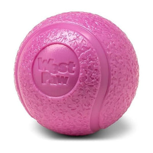 WEST PAW Boundr Balls 2pk Dandelion + Hot Pink