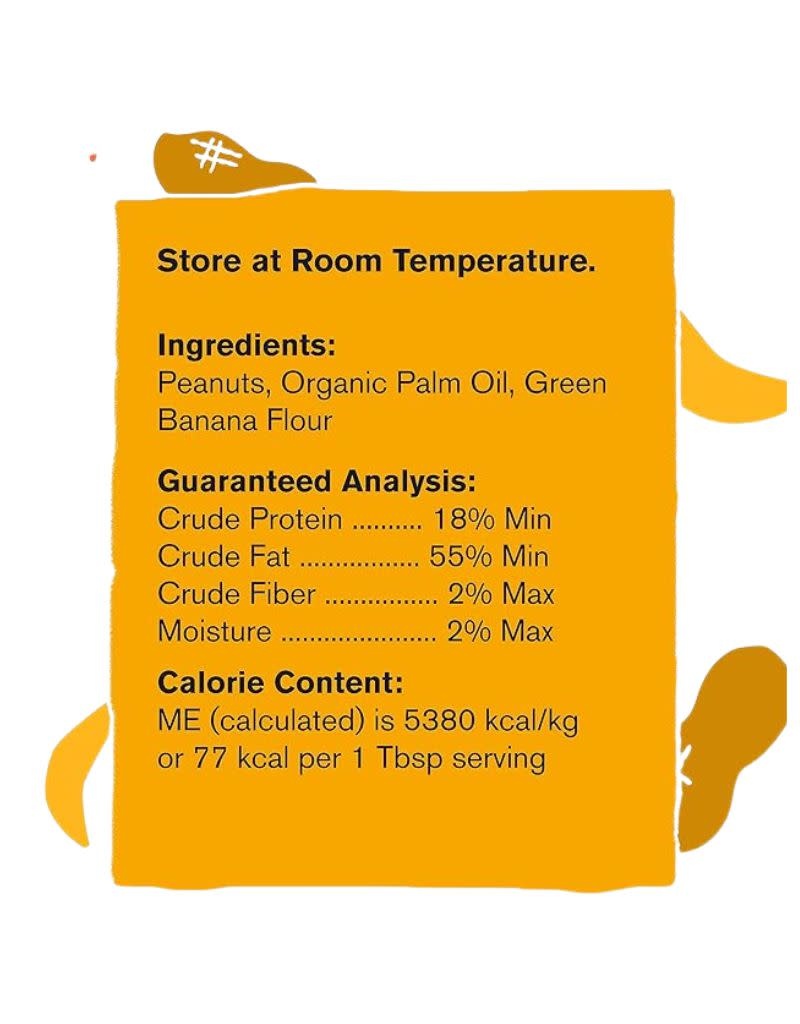 WEST PAW Creamy Dog Treat Peanut Butter and Banana Pouch 6.2OZ