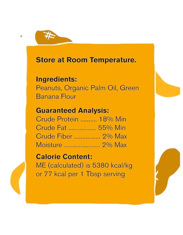 WEST PAW Creamy Dog Treat Peanut Butter and Banana Pouch 6.2OZ