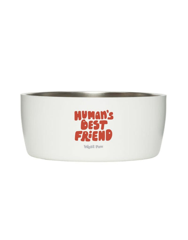WEST PAW Man's Best Friend Dog Bowl