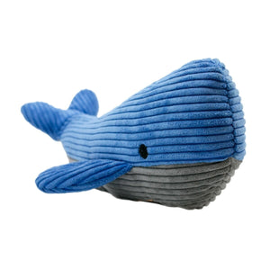 TALL TAILS Plush Squeaker Whale Toy 14in