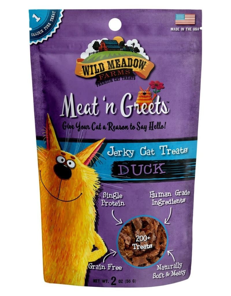 WILD MEADOW FARMS Cat Meet N Greets Duck 2OZ