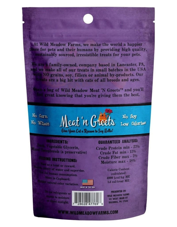 WILD MEADOW FARMS Cat Meet N Greets Duck 2OZ