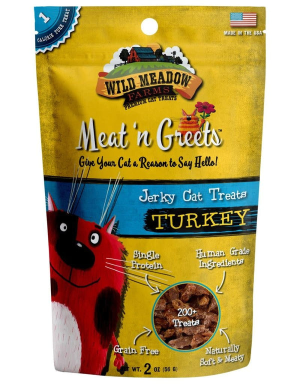 WILD MEADOW FARMS Cat Meet N Greets Turkey 2OZ