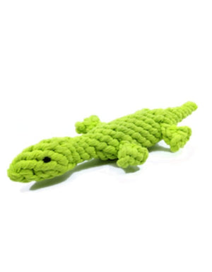 WILD MEADOW FARMS Cotton Rope  Gecko Toy