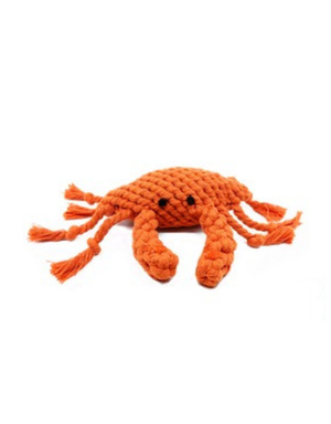 WILD MEADOW FARMS Crab Cotton Rope  Dog Toy