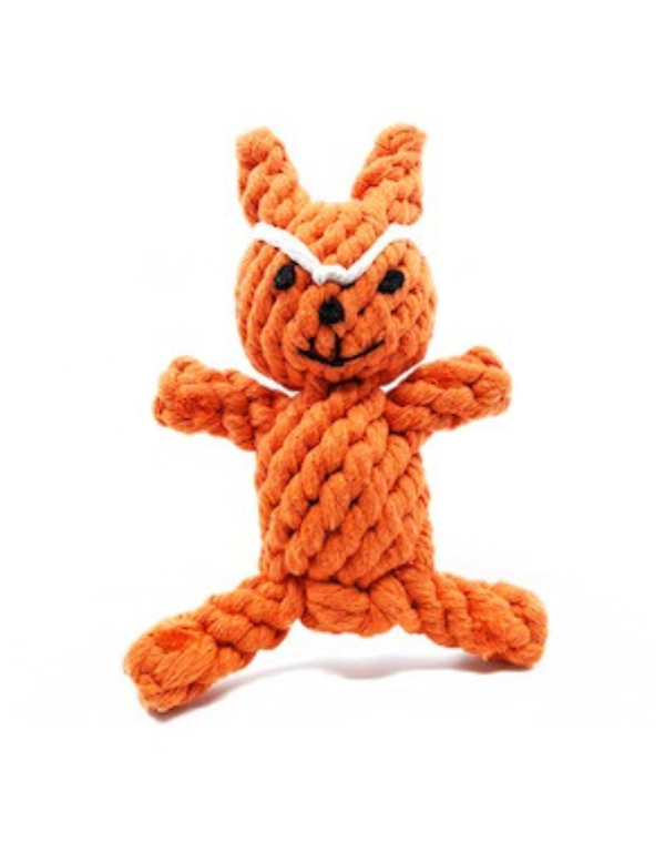WILD MEADOW FARMS Fox Cotton Rope  Dog Toy