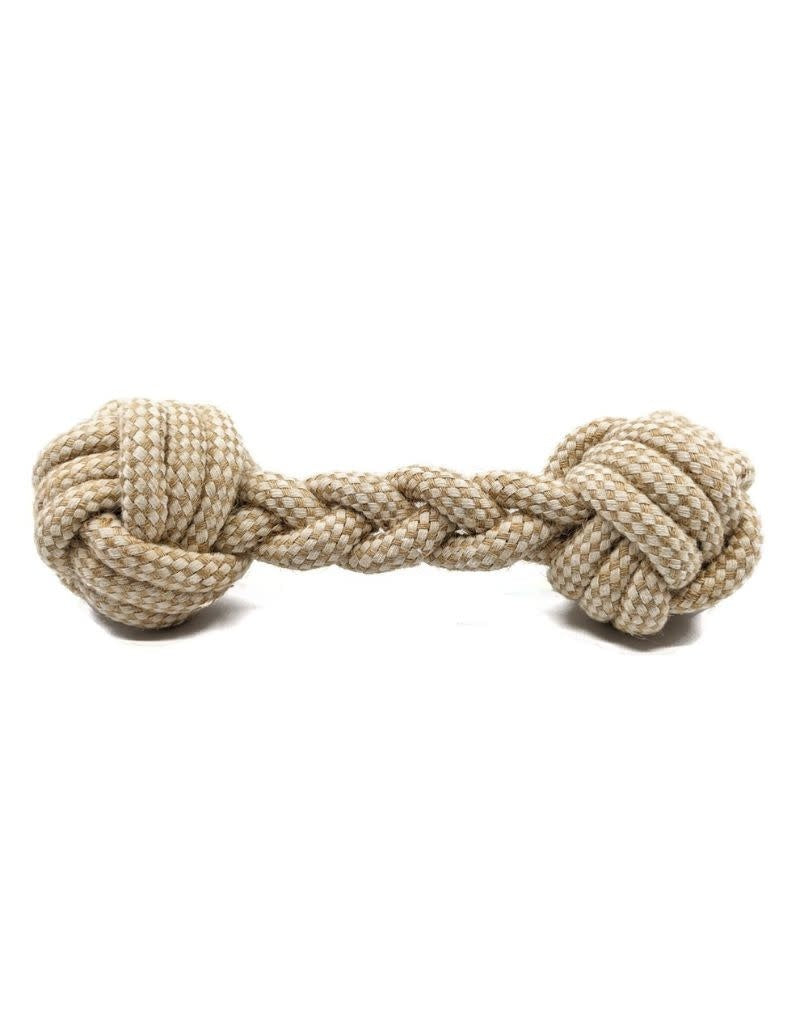 WILD MEADOW FARMS Lots of Knots Dog Toy Medium Bone