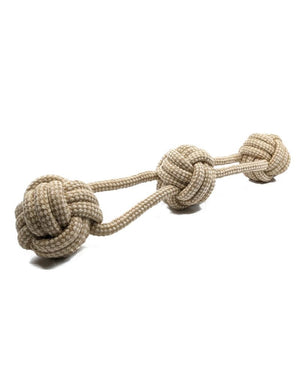 WILD MEADOW FARMS Lots of Knots Dog Toy The Triple