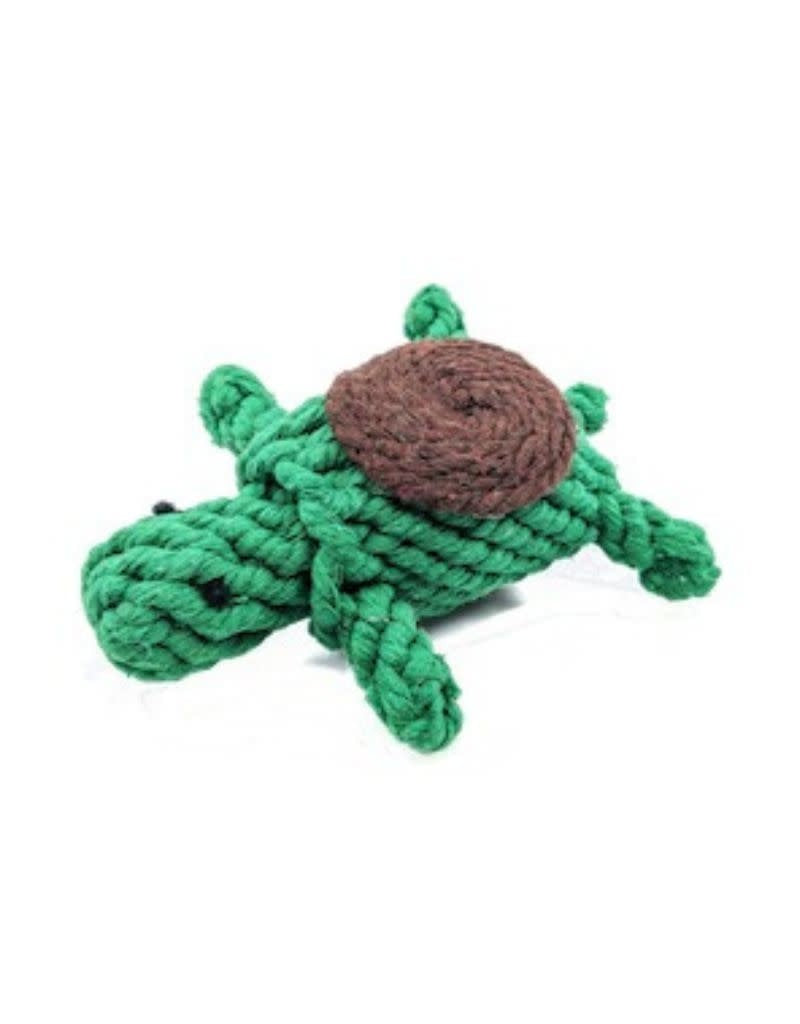 WILD MEADOW FARMS Turtle Cotton Rope  Dog Toy