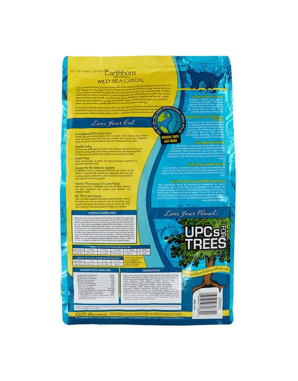 EARTHBORN HOLISTIC Wild Sea Catch Grain-Free Dry Cat Food