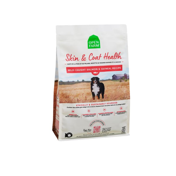 OPEN FARM Skin & Coat Salmon & Oatmeal Dry Dog Food 22 LB