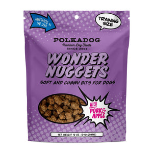 POLKA DOG Wonder Nuggets Pork & Apple 10oz