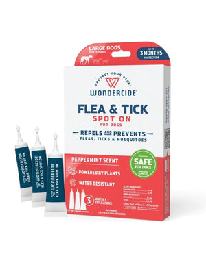 WONDERCIDE Flea Tick Dog Spot On Peppermint