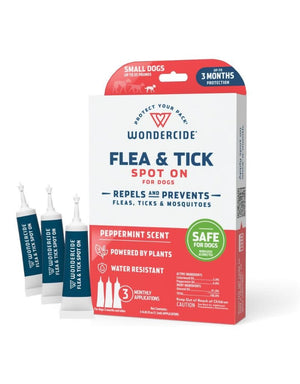 WONDERCIDE Flea Tick Dog Spot On Peppermint