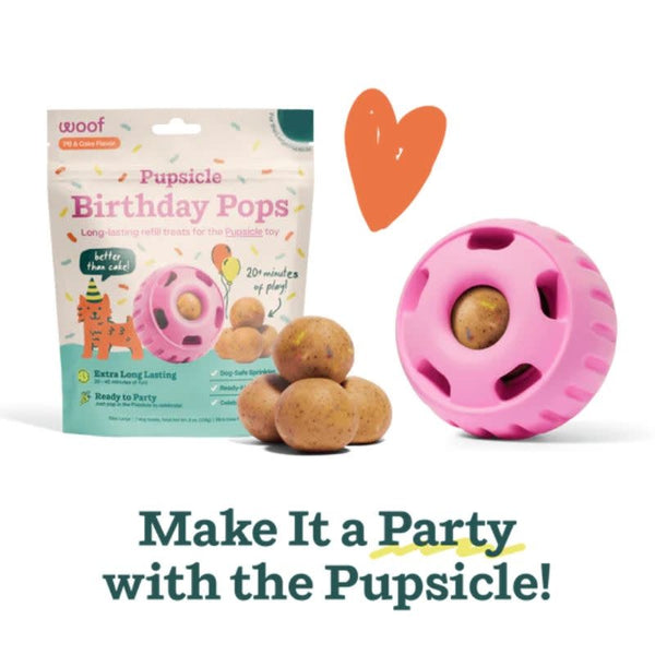 WOOF Dog  Birthday Pupsicle Pops