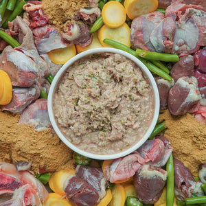 OMA'S PRIDE Frozen Dog Woof Complete Grab n Go Turkey 1 LB