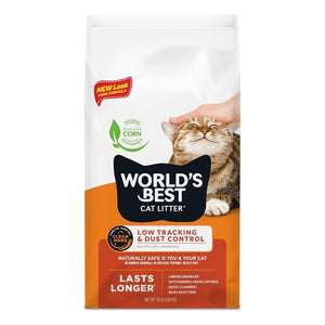 WORLDS BEST Clumping Low Tracking Litter 15LB CASE/3