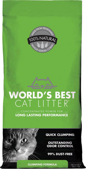 WORLDS BEST Clumping Unscented Cat Litter