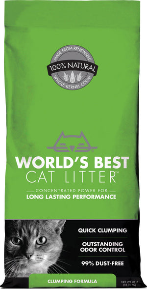 WORLDS BEST Clumping Unscented Cat Litter