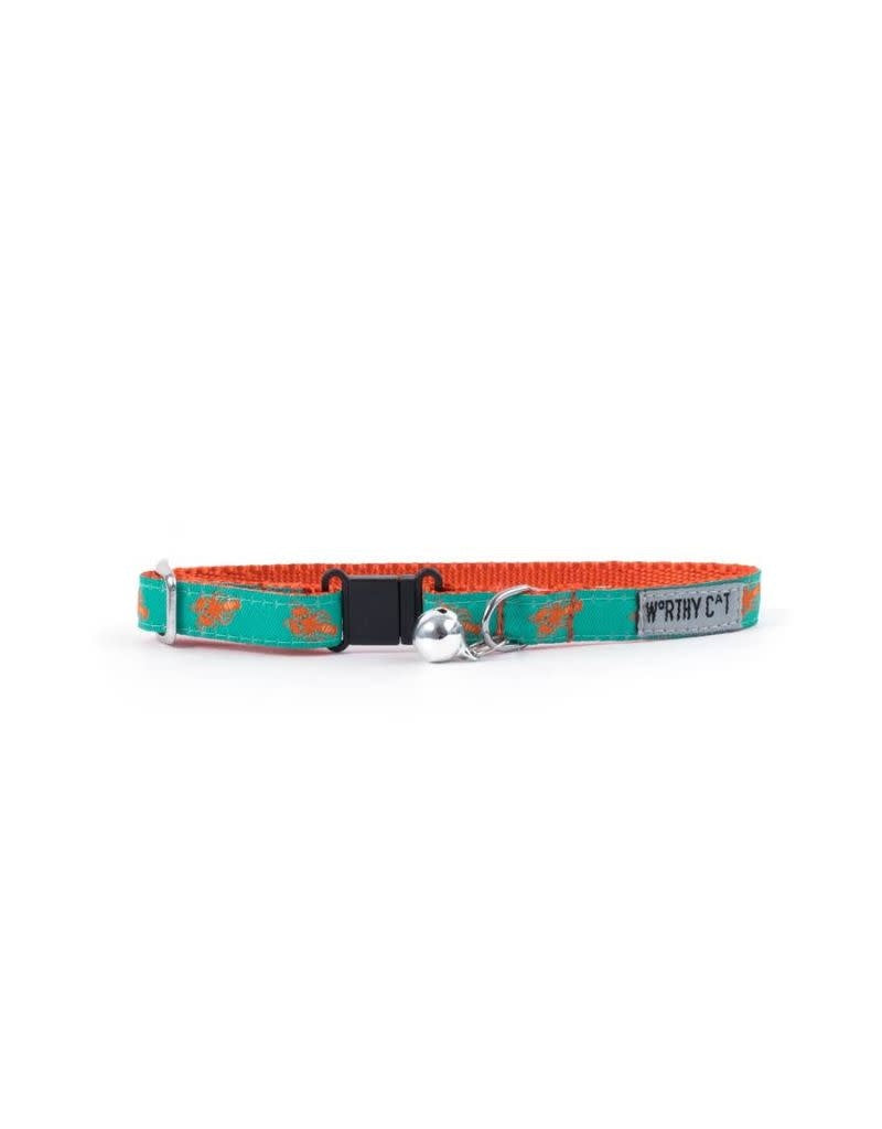 WORTHY DOG Cat Collar Lobster