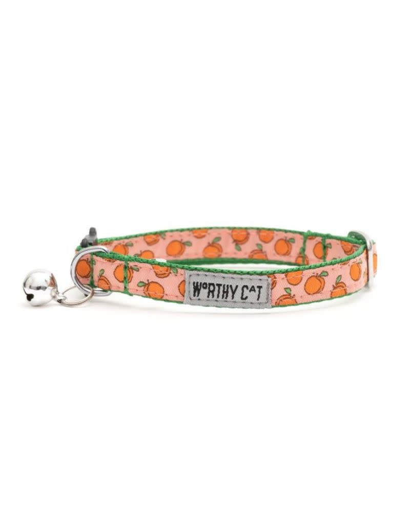 WORTHY DOG Cat Collar Peachy Keen