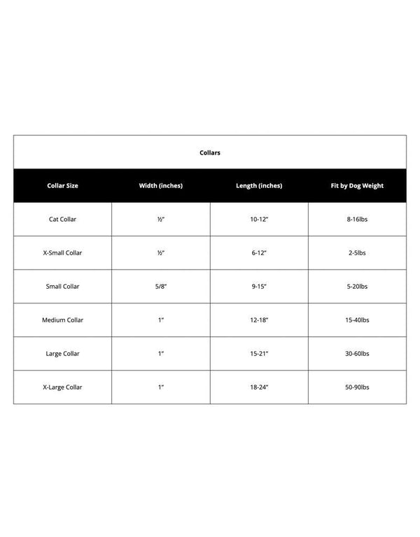 WORTHY DOG Dog Collar Fleurs