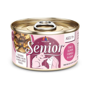 WERUVA Senior Tuna & Salmon in Gravy Canned Cat Food Case
