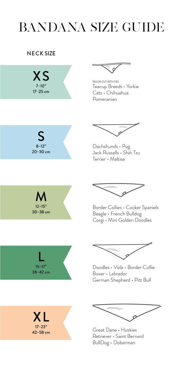 FISH & BONE Bandana Goldie