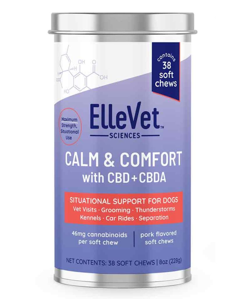 ELLEVET ElleCalm and Comfort Chews for Dogs