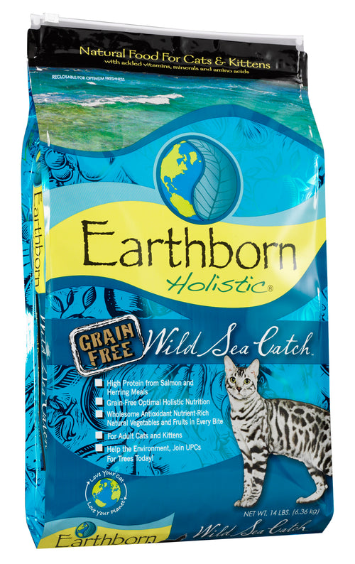 EARTHBORN HOLISTIC Wild Sea Catch Grain-Free Dry Cat Food