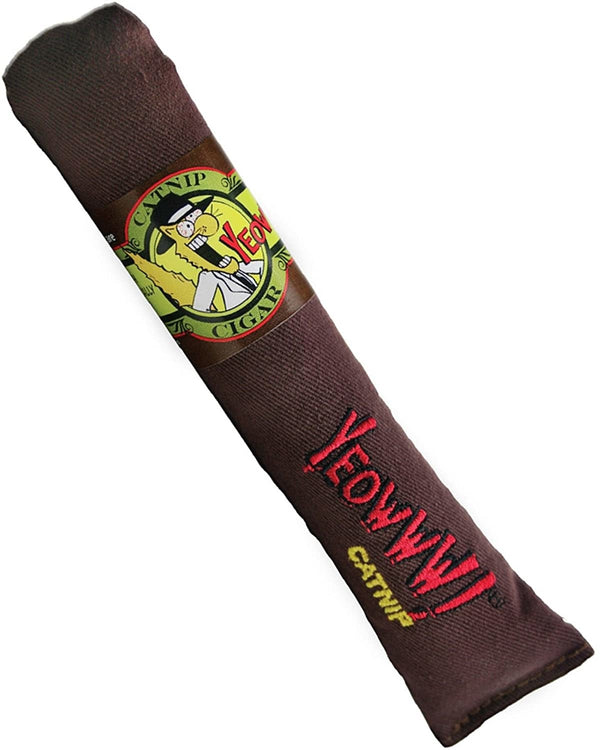 YEOWWW Catnip Brown Cigar