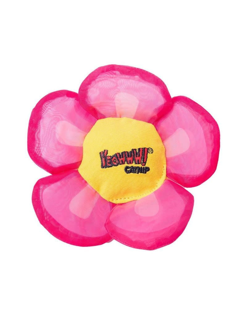 YEOWWW Cat Toy Catnip Daisy Flower Tops Pink