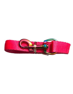TRAVEL CAT Leash & Harness Set Purrfectly Pink