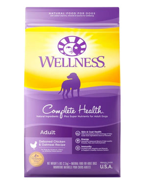 WELLNESS Complete Health Dry Dog Food Deboned Chicken and Oatmeal