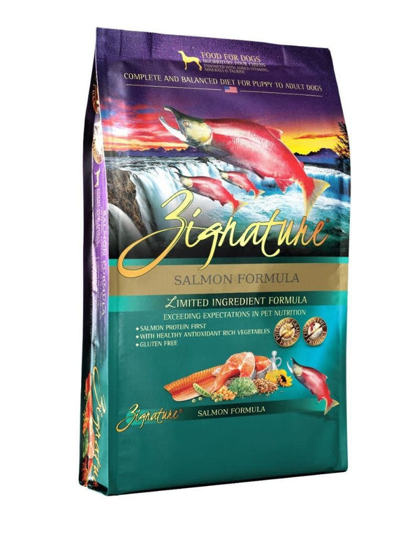ZIGNATURE Salmon LID Grain-Free & Potato-Free Dry Dog Food