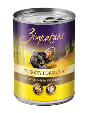 ZIGNATURE Turkey Grain-Free & Potato-Free Canned Dog Food 13 OZ
