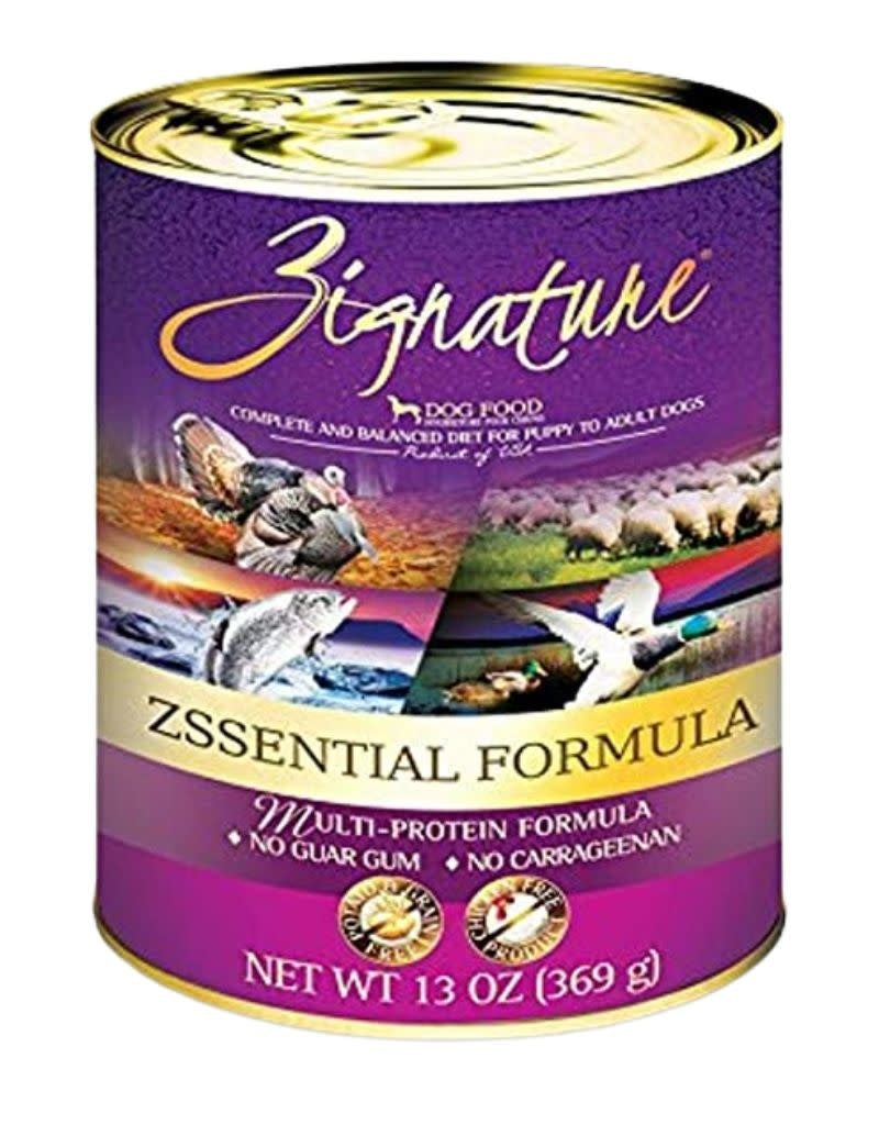 ZIGNATURE Zssential Grain-Free & Potato-Free Canned Dog Food Case 12/13 OZ
